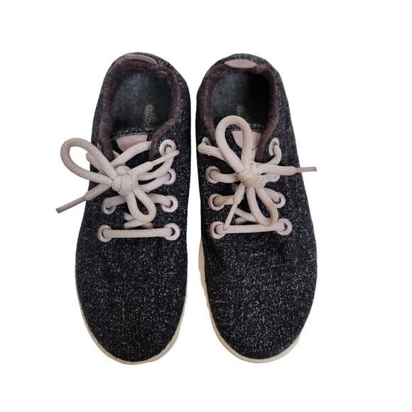 ALLBIRDS Shoes Womens 6 Nordstrom Hawthorn Gray Cream Sole Wool Runner Sneakers - Picture 4 of 8